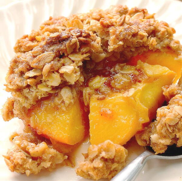 Delicious Peach Crisp Delicious Peach Crisp