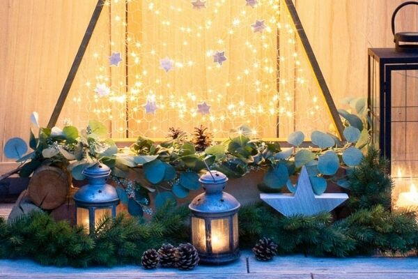 Wooden Triangle Christmas Tree Wedding Decor Wooden Triangle Christmas Tree Wedding Decor
