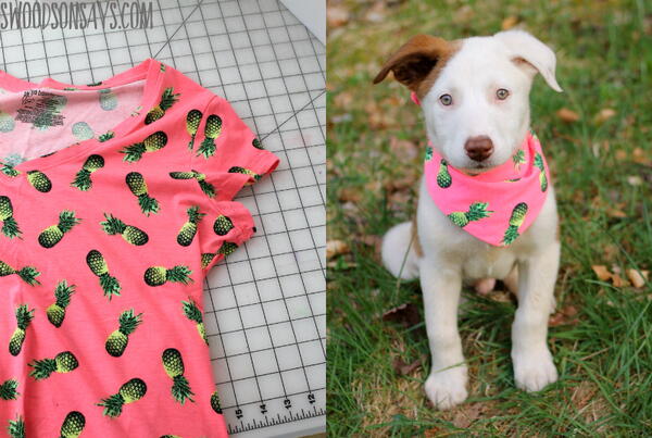 Upcycled Dog Bandana Upcycled Dog Bandana