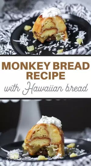 Tropical Pina Colada Monkey Bread Tropical Pina Colada Monkey Bread