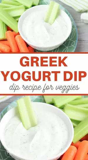 2-ingredient Greek Yogurt Dip Recipe 2-ingredient Greek Yogurt Dip Recipe