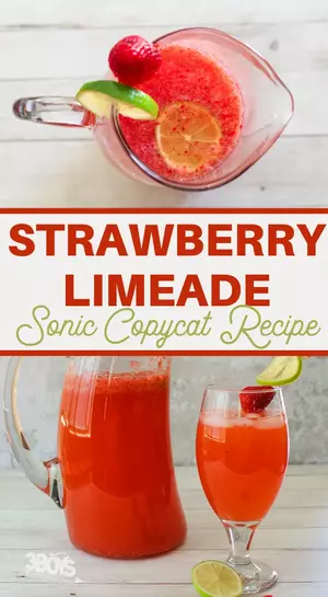 Amazingly Simple Copycat Sonic Strawberry Limeade Amazingly Simple Copycat Sonic Strawberry Limeade