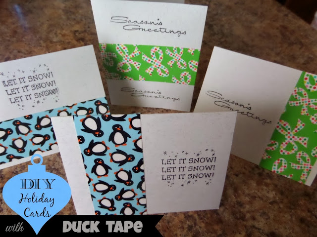 Creating Diy Holiday Cards With Duck Tape Creating Diy Holiday Cards With Duck Tape®