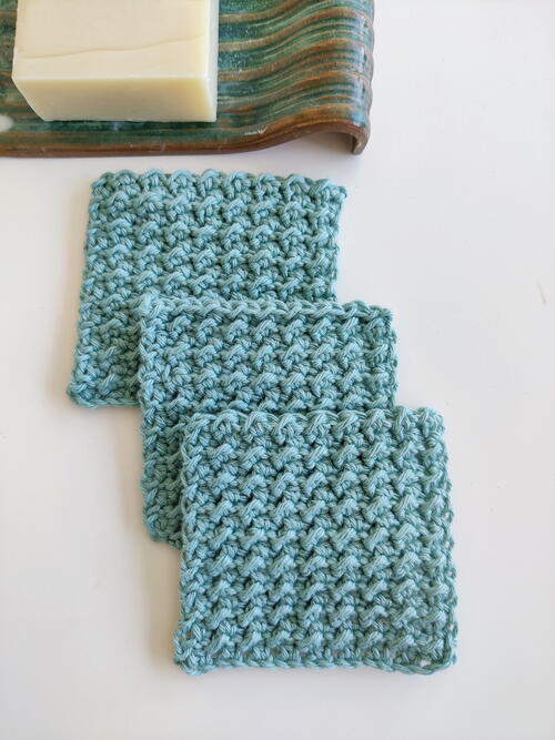 Crunch Stitch Face Scrubbies Crunch Stitch Face Scrubbies