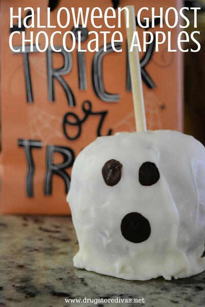 Ghost Chocolate Apple Ghost Chocolate Apple
