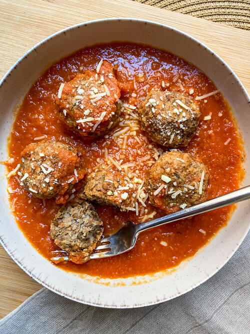 Easy Vegan Lentil Meatballs Easy Vegan Lentil Meatballs