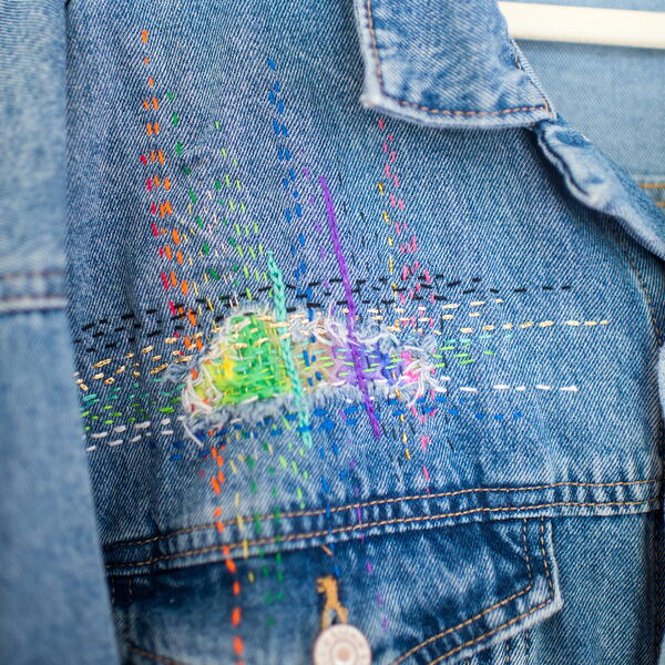 Easy Sashiko Visible Mending Easy Sashiko Visible Mending