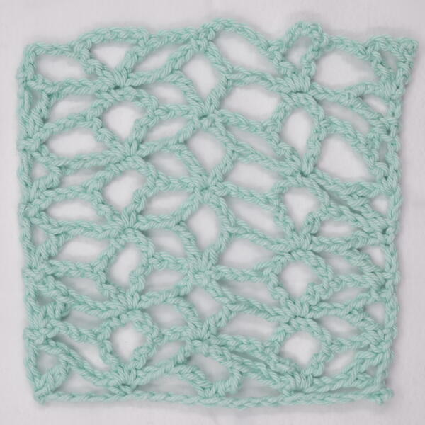 Lace Star Flower Crochet Stitch Lace Star Flower Crochet Stitch