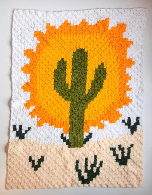 Desert Cactus C2c Throw Desert Cactus C2c Throw