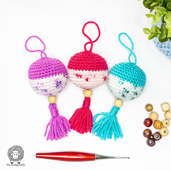 Easy Crochet Christmas Baubles Easy Crochet Christmas Baubles