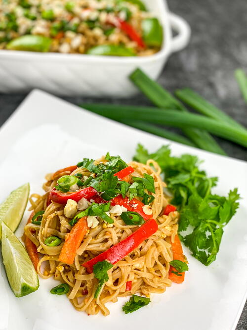 Vegetable Pad Thai Vegetable Pad Thai
