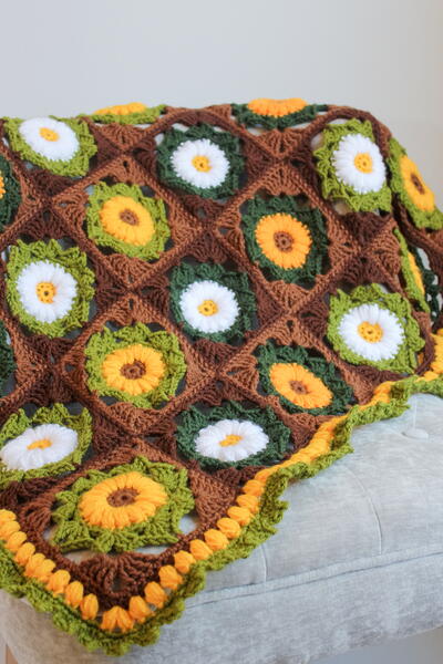 Flower Medley Blanket Flower Medley Blanket
