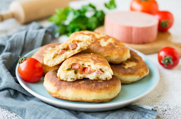 Fluffiest Sausage Piroshki Fluffiest Sausage Piroshki