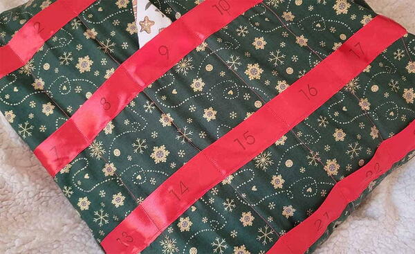 Sew A Christmas Advent Pillow