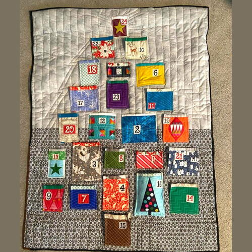 Quilted Advent Calendar Quilted Advent Calendar