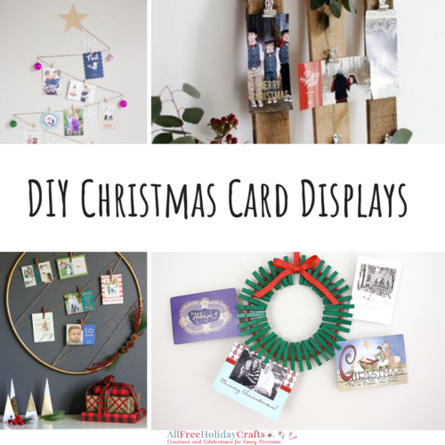 DIY Christmas Card Display Ideas DIY Christmas Card Display Ideas