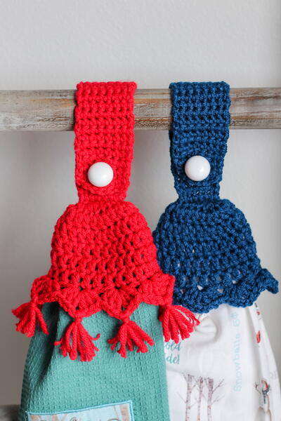 Tasseled Towel Topper Tasseled Towel Topper