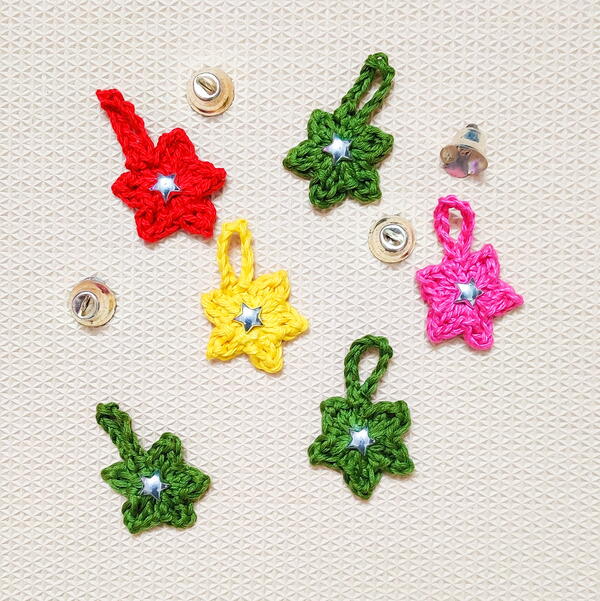 Mini Star Ornament How To Crochet A Easy Tiny Star Mini Star Ornament How To Crochet A Easy Tiny Star