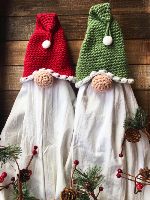 Gnome Towel Topper Gnome Towel Topper
