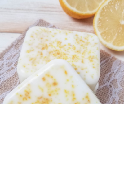 Homemade All Natural Lemon Soap Homemade All Natural Lemon Soap