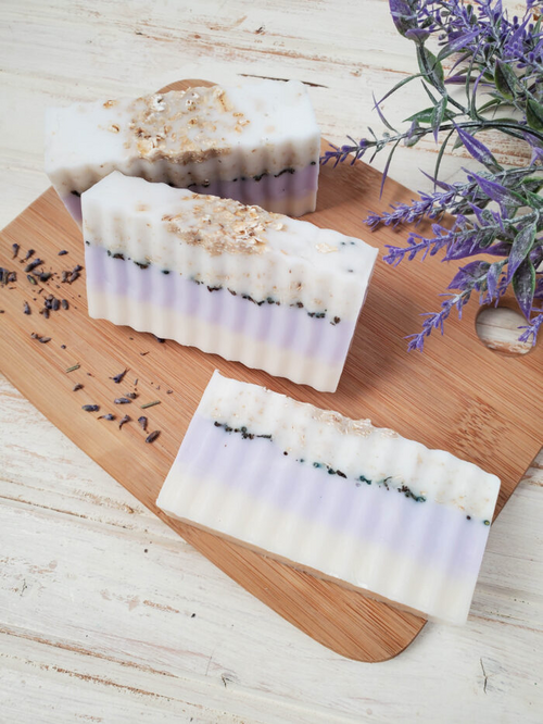 Honey Oatmeal Soap With Lavender