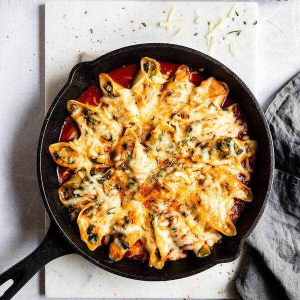 Vegetarian Stuffed Pasta Shells Vegetarian Stuffed Pasta Shells