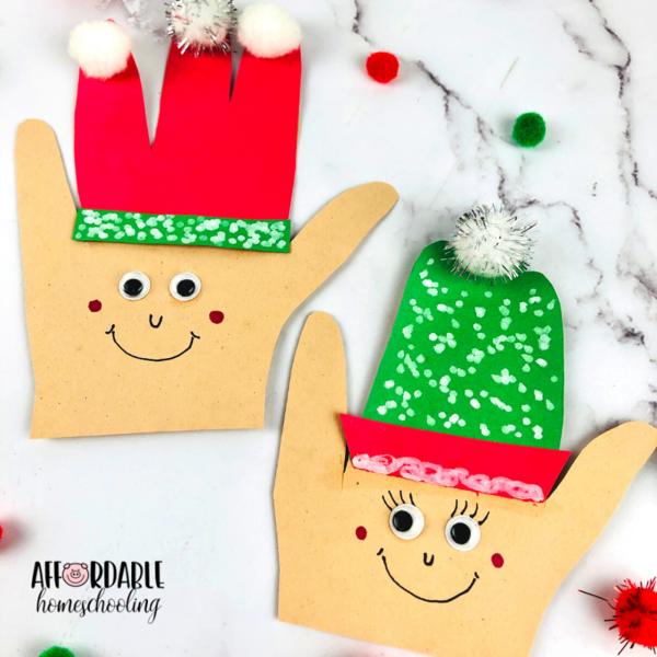 Handprint Elf Craft