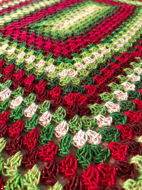 Christmas Crochet Rectangle Tablecloth Pattern Christmas Crochet Rectangle Tablecloth Pattern