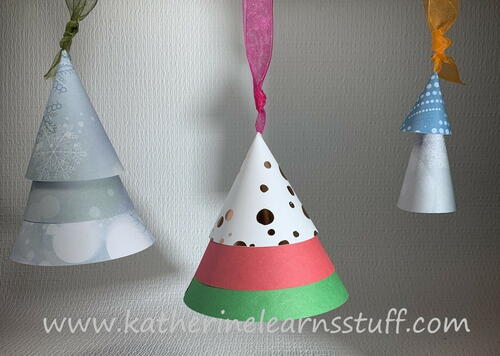 Simple Paper Christmas Tree Simple Paper Christmas Tree