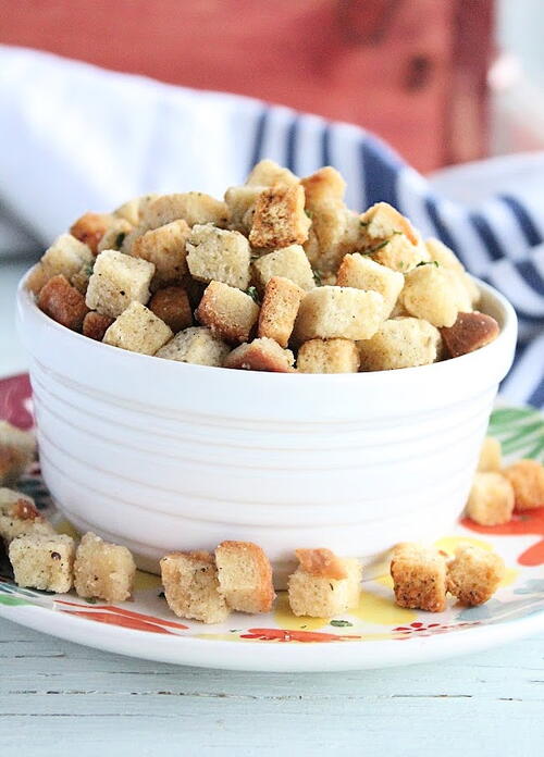 Slow Cooker Simple Herb Stuffing Slow Cooker Simple Herb Stuffing