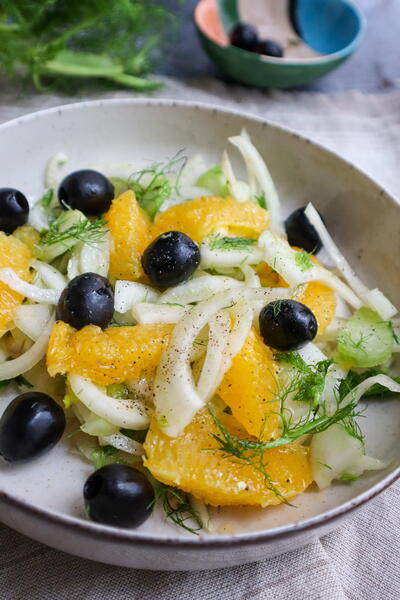 Fennel And Orange Salad Fennel And Orange Salad