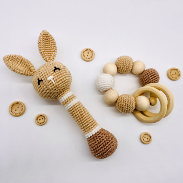 Free Amigurumi Crochet Bunny Rattle Pattern Free Amigurumi Crochet Bunny Rattle Pattern