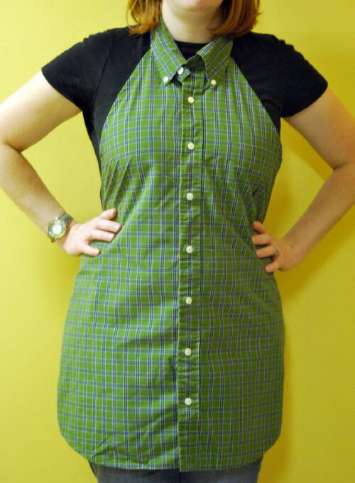 Mens Shirt Apron Mens Shirt Apron