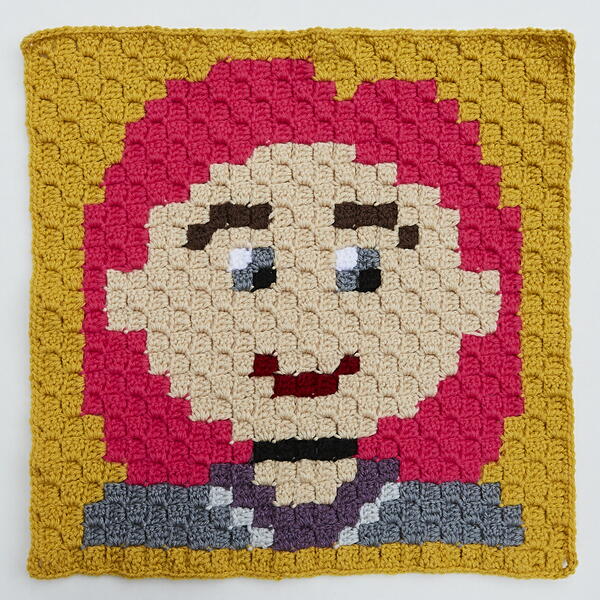 Nymphadora Tonks C2c Crochet Block Nymphadora Tonks C2c Crochet Block