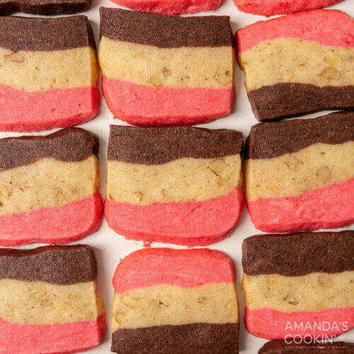 Neapolitan Cookies Neapolitan Cookies