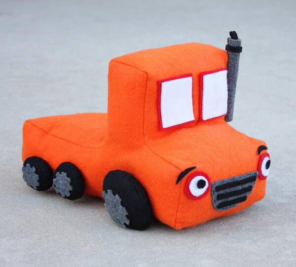 Felt Toy Truck Felt Toy Truck