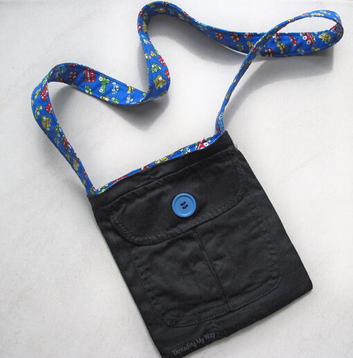 Stylish Upcycled Pocket Purse Stylish Upcycled Pocket Purse