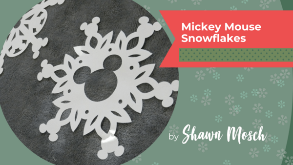 Mickey Mouse Snowflake Window Clings Mickey Mouse Snowflake Window Clings