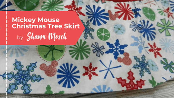 Mickey Mouse Christmas Tree Skirt