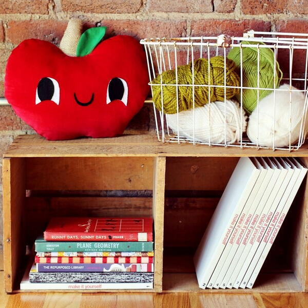 Happy Apple DIY Pillow Happy Apple DIY Pillow