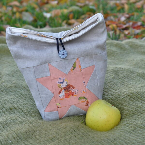 Mini Quilt Lunch Sack Mini Quilt Lunch Sack