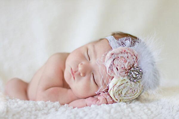 Vintage Infant Headband Tutorial Vintage Infant Headband Tutorial