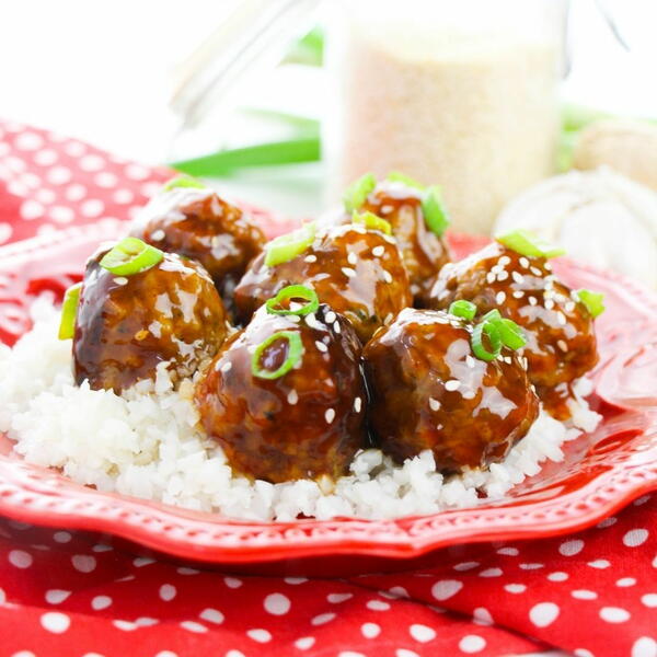 Honey Garlic Meatballs