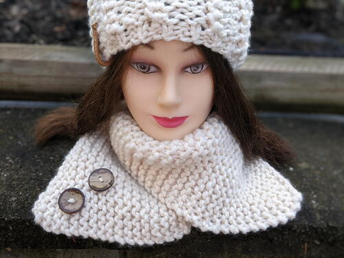 Rectangular Knit Cowl Rectangular Knit Cowl