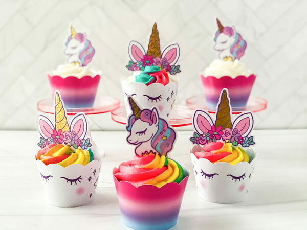 The Easiest Unicorn Cupcakes The Easiest Unicorn Cupcakes