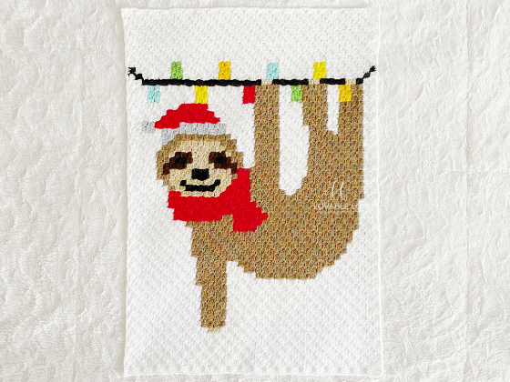 Christmas Sloth