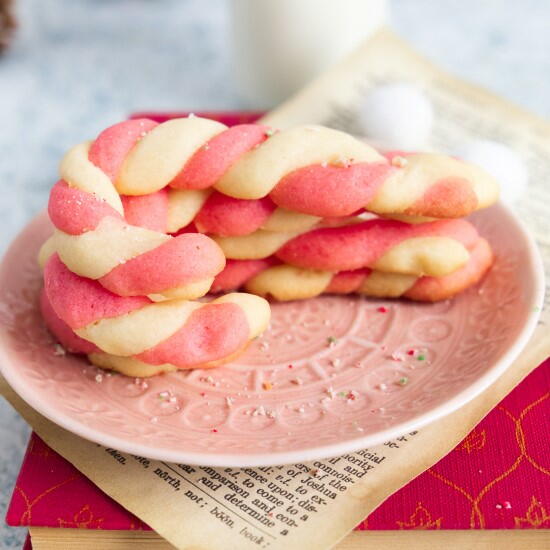 Candy Cane Cookies Candy Cane Cookies