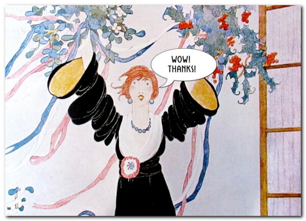 Vintage Vogue Magazine Cover Greeting Card Vintage Vogue Magazine Cover Greeting Card