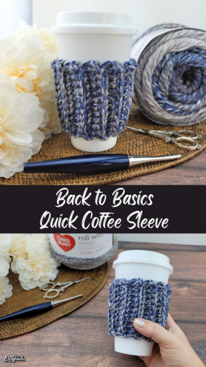 Back To Basics Quick Coffee Cup Sleeve Back To Basics Quick Coffee Cup Sleeve