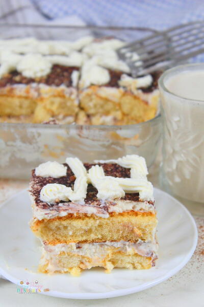 Eggnog Dessert Tiramisu Style Eggnog Dessert Tiramisu Style